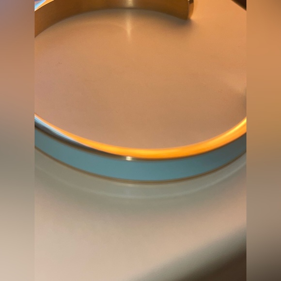 Gorgeous gold & blue bracelet - Picture 3 of 5